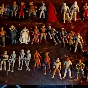 53 Star Wars action figures